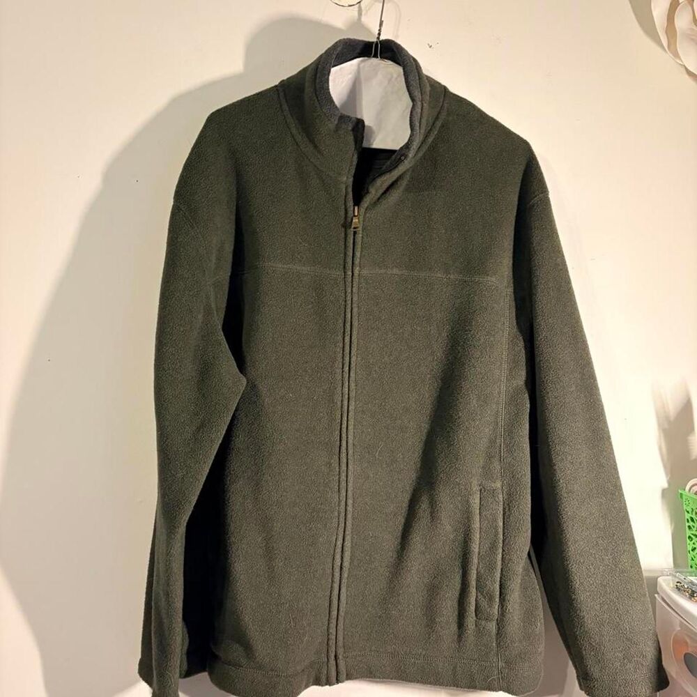 St-john-s-bay Men's Green and Khaki Jacket